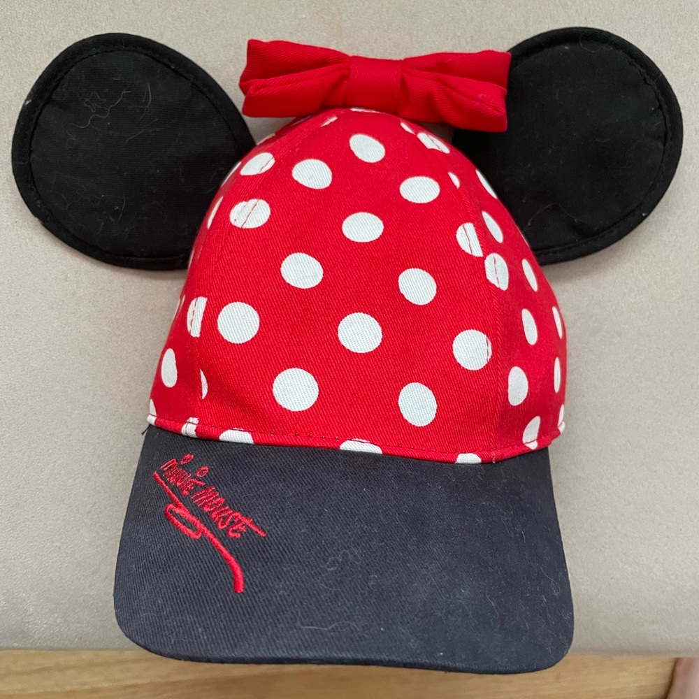 Minnie Mouse Ears Baseball Cap